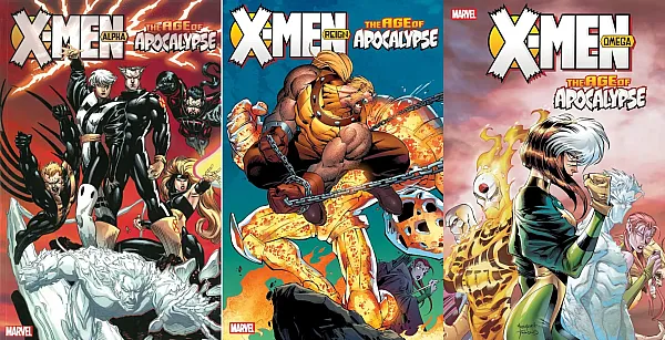 X-MEN AGE OF APOCALYPSE COMPLETE SET (VOL.1-3) PAPERBACK
